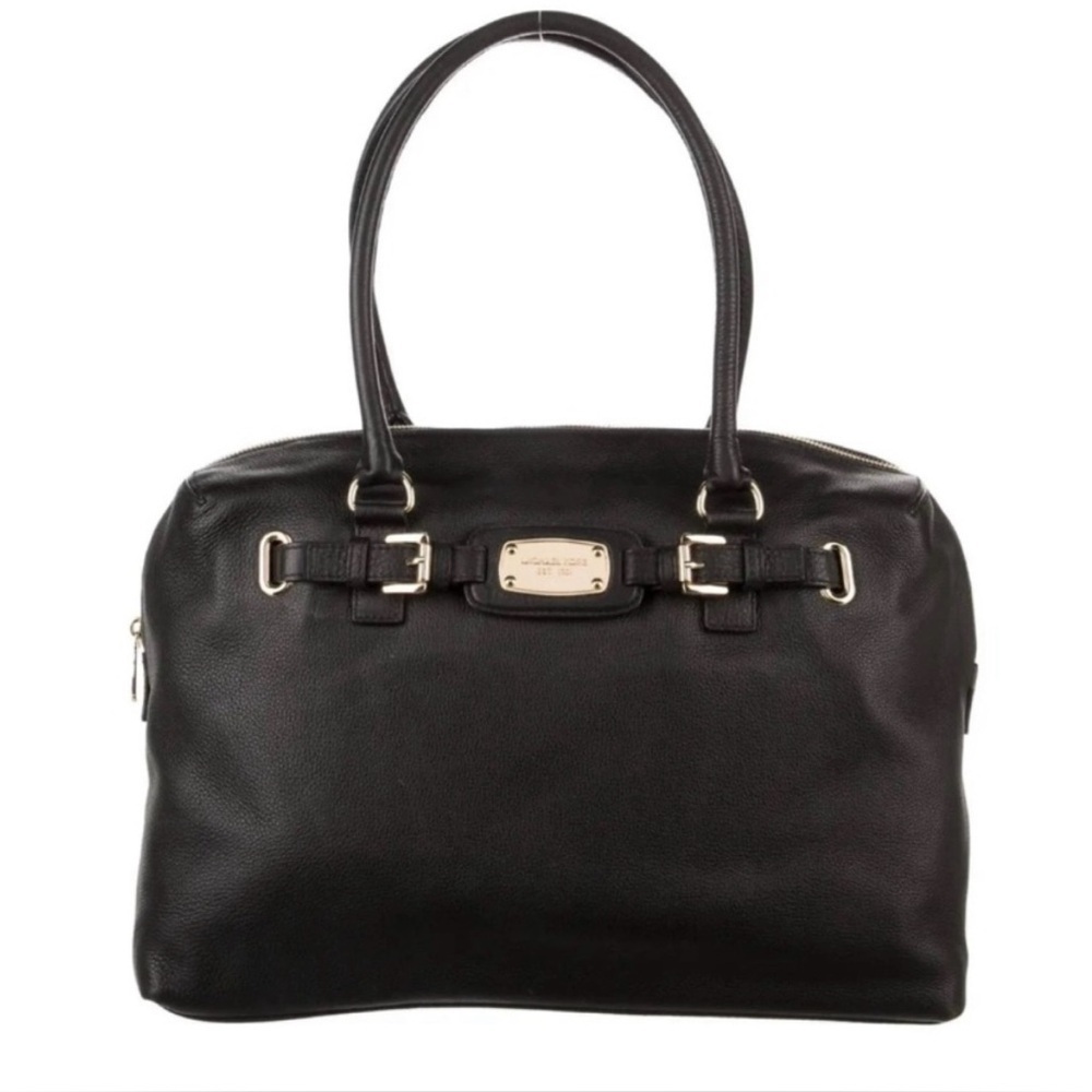 MICHAEL Michael Kors Hamilton Weekender Pebbled NS Leather Tote Bag